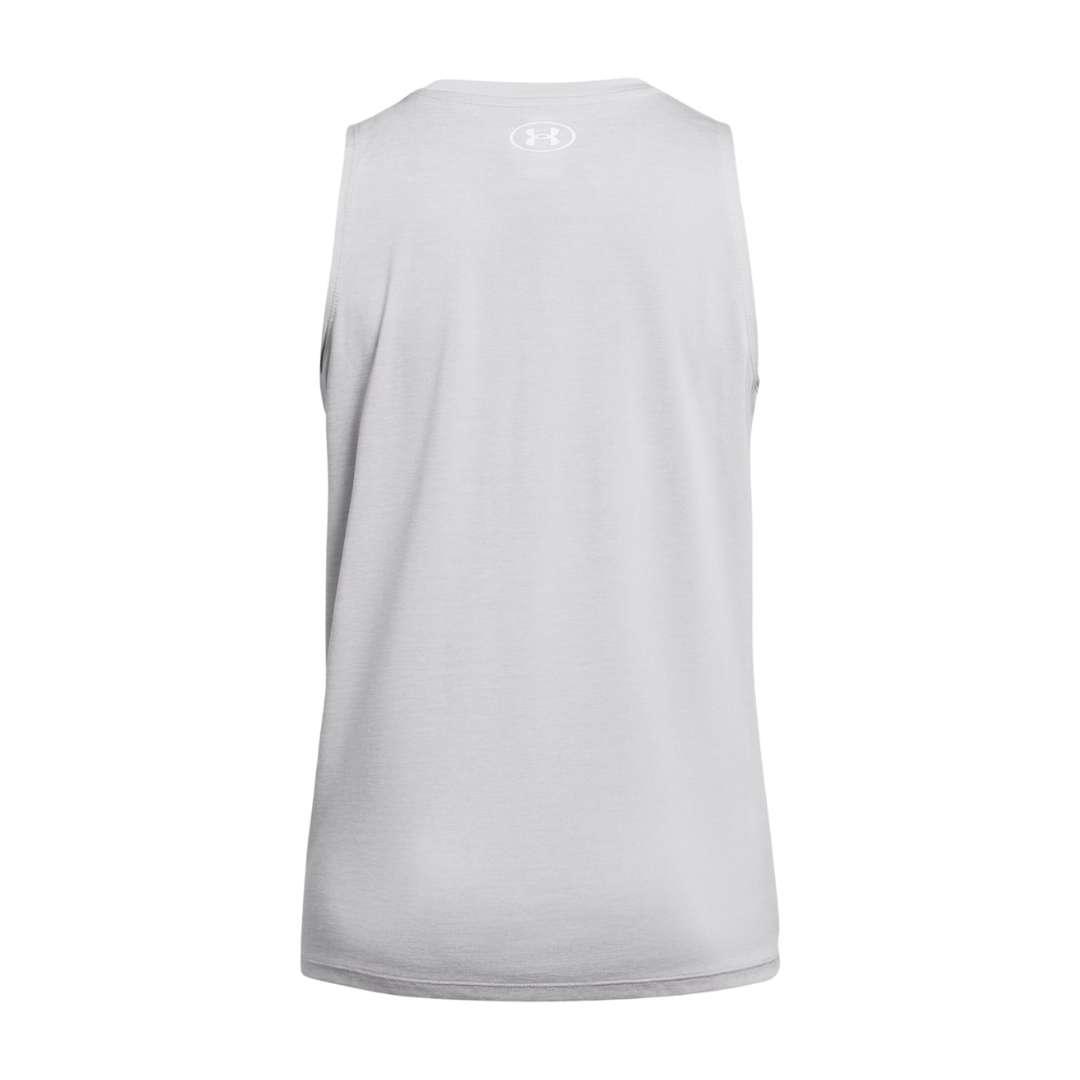 Under Armour Women's UA Tech™ Twist Tank Top - Halo Gray/White